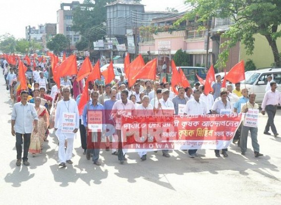 Comrades held protests against â€˜starvationâ€™